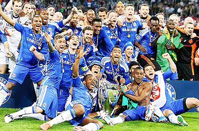 Chelsea beat Bayern Munich to win the Champions League final. Net photo.