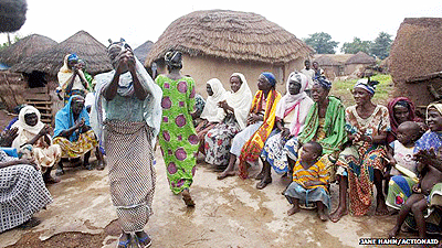 Frail 82-year-old Samata Abdulai arrived at the village of Kukuo, one of Ghanau2019s six witch camps. Net Photo.