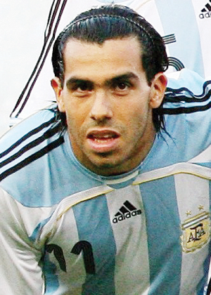 Carlos Tevez.