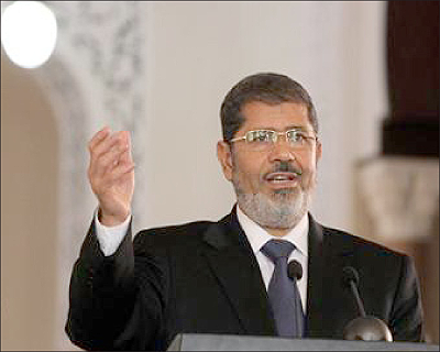 Egyptu2019s President Mohamed Mursi. Net photo