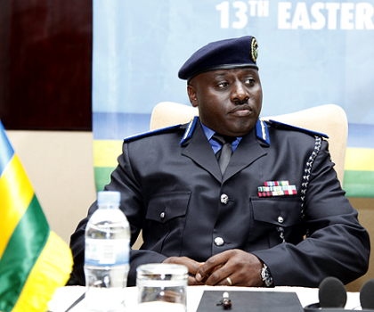 IGP Emmanuel Gasana. The New Times / File.