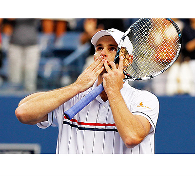 Andy Roddick, 30, played his final career match at the US Open, the site of his only major title in 2003. Net photo.