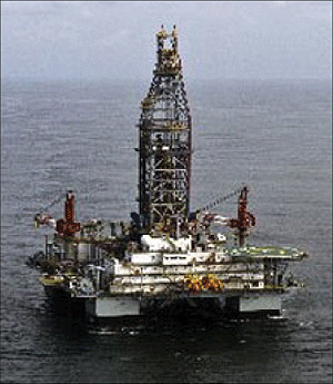 A Tullow Oil offshore oil platform. Australia-based Pancontinental Oil and Gas and its partners have struck deposits of natural gas on a Kenyan offshore block, the company has announced. The New Times / File.