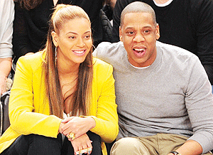 Beyonce and Jay Z . Net photo.