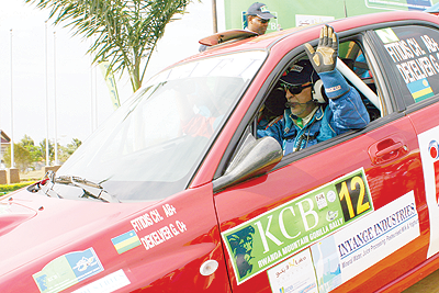 Christakis Fitidis is looking to make better of home advantage in the forthcoming Rwanda Mt. Gorilla Rally. The New Times/File.