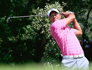 Tiger Woods of the US leads the way in career earnings. Net photo