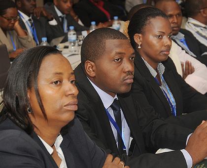 Participants during the Malaria Forum last week.  The Sunday Times / John Mbanda.