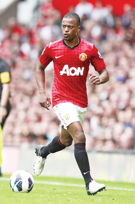 Patrice Evra says United have to shrug off the Tottenham defeat quickly. Net photo.