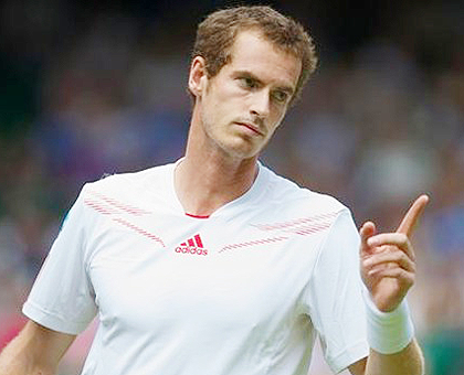 Andy Murray was due to face lucky loser Ivo Karlovic in the first round of the Japan Open on Tuesday. Net photo.