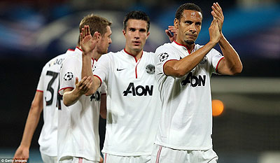 Rio Ferdinand (right) is unlikely to play for England again. Net photo.