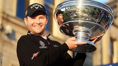 South Africau2019s Branden Grace wins fifth Tour title of year. Net photo.