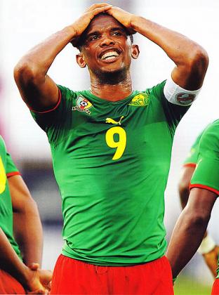 Samuel Eto'o will lead Cameroonu2019s attack against Cape Verde in the final round of qualifiers. Net photo.