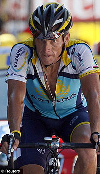 Lance Armstrong. Net photo.