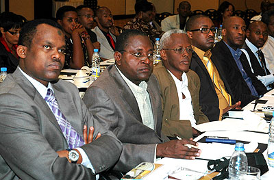 Diaspora Rwandans meeting in Kigali a few years ago. The New Times / File.