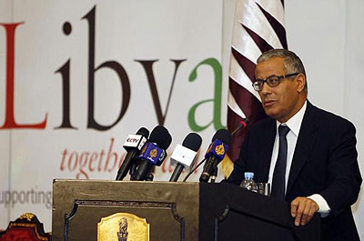 Ali Zeidan was a local council member of the city of Tripoli and member of the Libyan National Council. / Net photo.