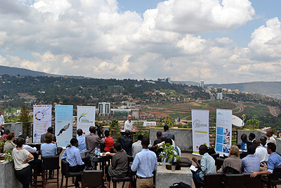 Participants at the launch. The New Times / Courtesy.