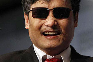 Activist and advocate  Chen Guangcheng. Net photo.