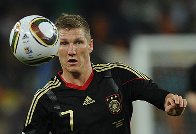 Germany midfielder Bastian Schweinsteiger. Net photo.