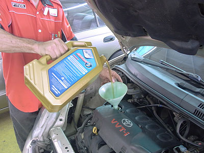 Make sure you carry out an engine oil change after every 3,000-5,000 kilometres.