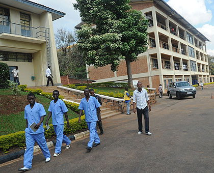 Kigali Health Institute. After the merger, the current public varsties will become colleges. The New Times / John Mbanda.