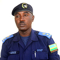 Police spokesperson Supt. Theos Badege.