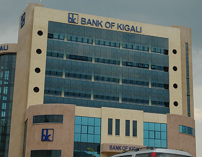 BK is Rwanda's largest bank by market share. The New Times / File.