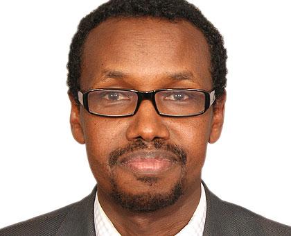 Somali Ambassador to Rwanda Cabdullani Sheikh Maxamed.