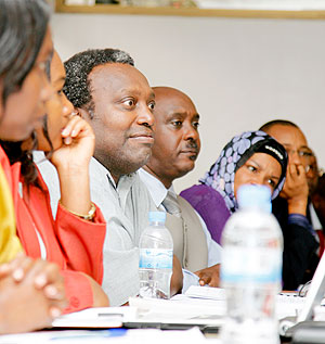 PAC members during a session. The New Times / T. Kisambira.