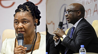 Demands shift in mindset; South Africau2019s Hlengiwe Mkhize.Focus on education; Donald Kaberuka.  The New Times / T. Kisambira.