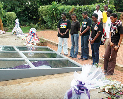 Young survivors pay tribute to Genocide victims. Many genocide fugitives have continued to take advantage of the British legal  system to evade justice. The New Times / File.