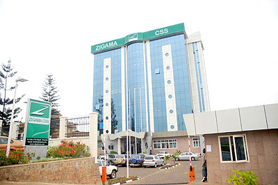 Zigama CSS. Financial sector seen driving growth. The New Times / File