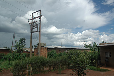 Nyaruguru district to increase electricity connection from the current 1.8 per cent to at least 10 per cent. The New Times / File.