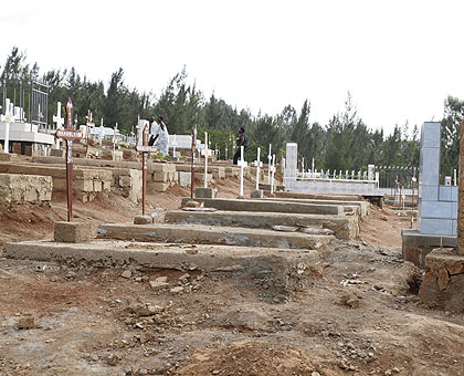 Remera cemetery which was closed. The New Times / T.Kisambira.