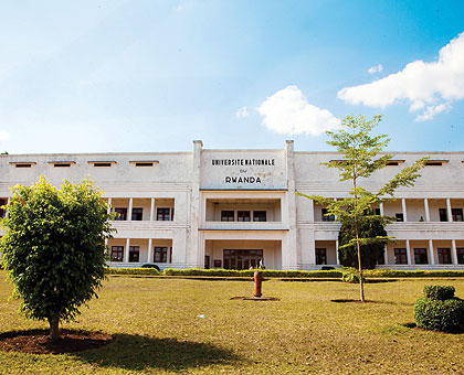 Outside the main building of the Huye-based NUR. Cleaners at the campus are up in arms with the company that employed them. The New Times / File