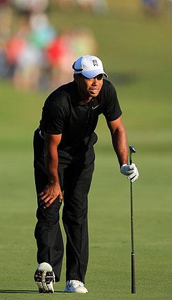 Tiger Woods has been receiving a lot of money in appearance fees in hope that he can put Australia's gold back on the golfing map. Net photo.