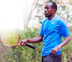 Rwanda's seed two Habiyambere fears local players face a tough challenge to break the foreign dominance. The New Times / File.