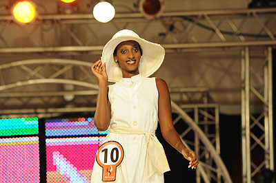 France-based Rwandan model Fiona Ruboneka is contesting for Miss East Africa.  / File photo.