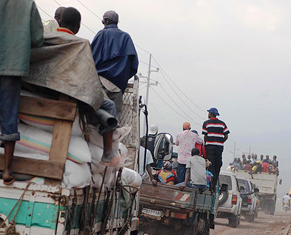 Congolese who had fled return home. The New Times / Sam Nkurunziza.