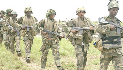 Nigeria soldiers set to go to Mali. Net photo