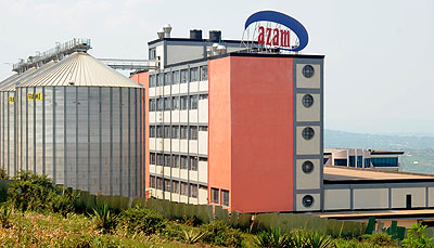 Bakharesa Milling Factory at the Kigali Special Economic Zone. The New Times  / File