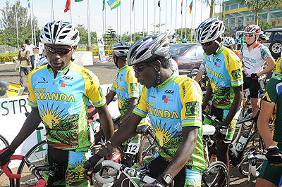 Local riders have the chance to shine one more time before the year ends when they compete in the 'Anti-corruption campaign' race next week. The New Times/File.