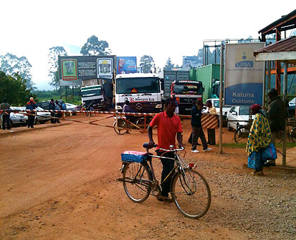 Many road blocks have been cited as one of the most common non tarrif barriers.  Net photo.