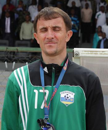  Amavubiu2019s head coach Milutin Sredojovic. The New Times / File.