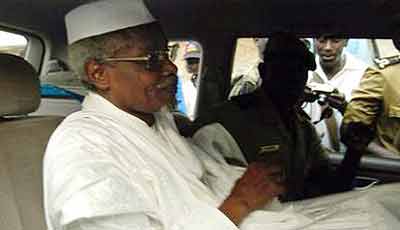 Hissene Habre has lived in exile in Senegal for more than 20 years. Net photo.