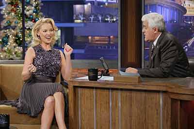 Katherine Heigl on the Tonight Show hosted by Jay Leno