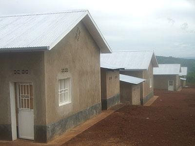 Some of the houses RDRC has constructed for ex-combatants. The New Times / Grace Mugoya.