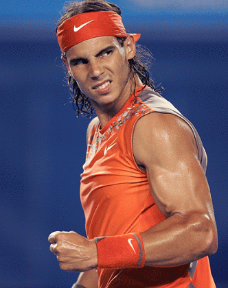 CLOSE COMPETITIVE BEST: Rafa Nadal.