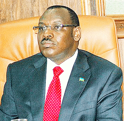 Central bank Governor, Claver Gatete. The New Times / File