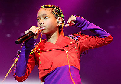 Willow Camille Reign Smith  is an American child actress, singer and a student as well.  Net photo.