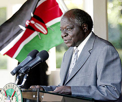 President Kibaki last year rejected exorbitant pay his Parliament bestowed upon itself, but with days to the end of their term, the MPs have passed their votes on the money again. Net Photo